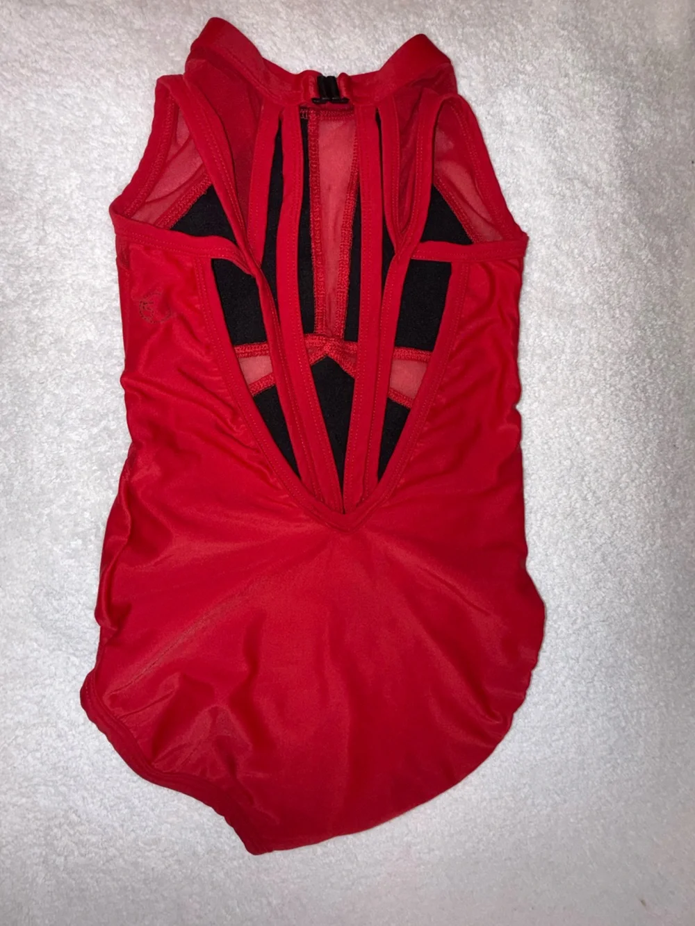 Five the Label Kids Red Sleeveless One-Piece Leotard Size Youth X-Large
